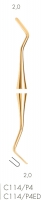 Composiet instrument, spatula (ash6) ergodesign of standaard grip | C114/P4