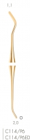 Composiet instrument spatula/ball | ergodesign of standaard grip | C114/P6