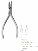 Orthodontietang | Draadbuigtang | Jarabac, Wire bending pliers for soft wire| 630/19