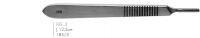 Scalpelhouder no.3 | 12,5 cm. | 185/3
