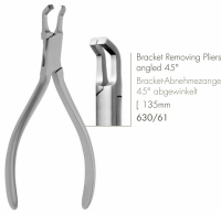 Orthodontietang | Bracketafneemtang | Bracket Removing Pliers angled 45° | 630/61