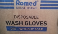 Romed molton washandjes zonder zeep | zacht en stevig | 50 stuks | WGD-1000