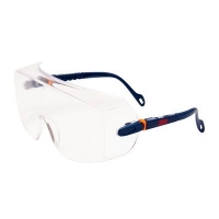 Veiligheidsbril 3M | Overzetbril | Beschermbril  met verstelbare pootjes | 2800