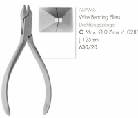 Orthodontietang | Draadbuigtang Adams | 12cm. max. 0,7mm. hard | 630/20