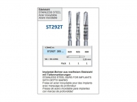 Horico Stainless Steel pilot bur for implants with depth marks |  ST292T
