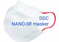 NANO Mondmaskers |  Type IIR Wit | rood elastiek  50 stuks | 123529
