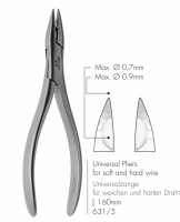 Universal Pliers for soft and hard wire | 631/5