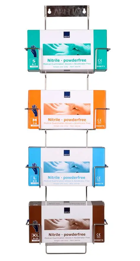 Abena Flexi-Rek handschoenhouder, tbv 1 dispenserdoos.